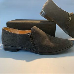 J. Crew Suede Pointed-Toe Loafers